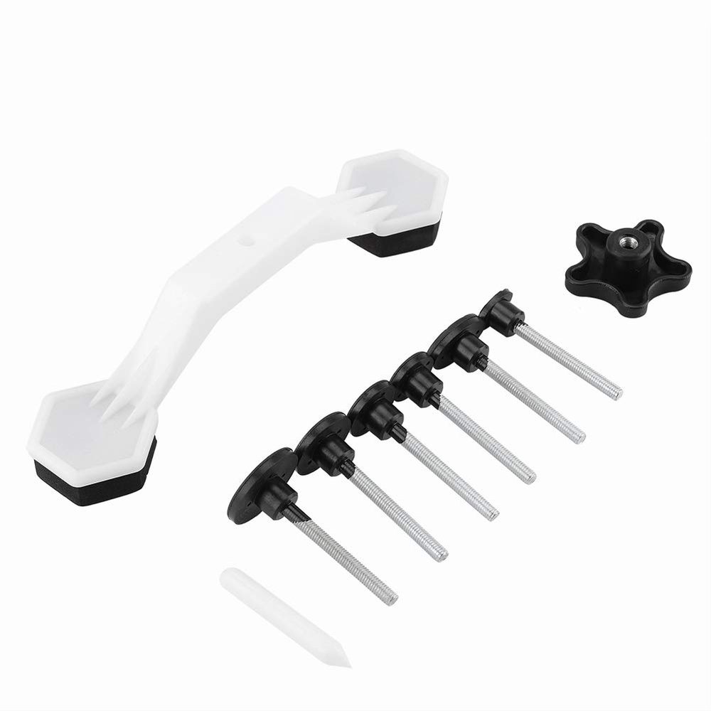 Beufee Dent Repair Kit, Refrigerator Car Body Bridge Gets Dents out of Fridge Dent Remover Puller Paintless Dent Repair Tools for Car