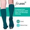 FITLEGS AES Grip, Below Knee - Medium - Teal view 3