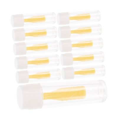 PLAFOPE 12pcs Silicone Hard Contact Lens Applicators Small Replacement Lens Sticks Travel-Friendly Removable Applicator Tools for Hard Care