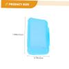 WOONEKY 100pcs Mixed Color Toothbrush Covers and Travel Toothbrush Caps Portable Protective for Oral Hygiene and Travel Storage view 2