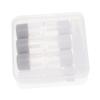 BCOATH 3pcs Lens Box Lenses Case Kit Hard Storage Holder Organizer Box and Fine Tweezers for Travel Use view 1