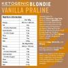 Fatt Keto Blondie (Vanilla Praline), 2.4g Carbs, No Sweeteners, Low Sugar, Low Carb, High Prebiotic Fibre, No Seed/Palm Oils, Made in the UK (Pack of 18) view 2