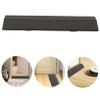 minkissy 2pcs Rubber Slope Ramp Black Door Ramp Home Accessory Indoor House for Wheelchair Anti-slip Design view 3