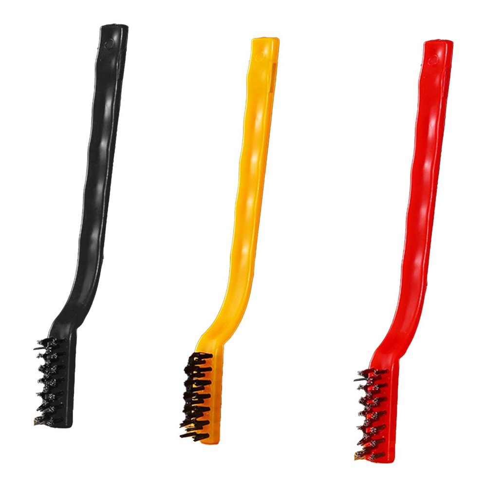 3 Pieces Kitchen Stove Cleaning Brush, Cooker Cleaning Washer, Wire Brush, Durable, Easy to Use, Gas Stove Cleaning Brush for Home