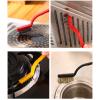 3 Pieces Kitchen Stove Cleaning Brush, Cooker Cleaning Washer, Wire Brush, Durable, Easy to Use, Gas Stove Cleaning Brush for Home view 3