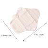 SEWOART 10pcs Cotton Pads Washable Sanitary Pads Reusable Breathable Design for Women Random Style view 3
