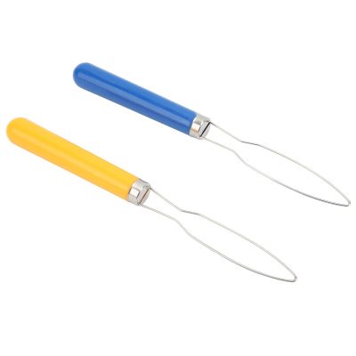 2PCS Button Aid, Button Hook with Non-Slip Handle, Shirt and Coat Button Aid, Suitable for The Elderly and Limited Dexterity Caused by Arthritis
