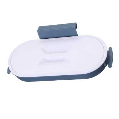 Kitchen Towel Holder, Cupboard, Bin Bag Holder, Bin Bag Storage Rack, Portable, Strong Load, Space Saving, Hanging Bin Bag Holder with Lid for Kitchen Cabinet