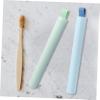 Beatifufu 2pcs Travel Toothbrush Storage Case Portable Toothbrush Box Brush Holder Holder Lid for Travel view 4