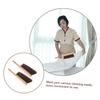 ABOOFAN 2pcs Wood Handle Bed Cleaning Brush Dusting Brush Gray Tapered Bristles Household Cleaning Tool for Carpets and Surfaces view 4