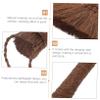 CIYODO Cleaning Broom Natural Palm Broom for House Use Stiff Bristles Indoor Compact view 3