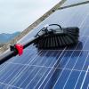 LFfwynog Window Cleaning Pole Water Supplied Extendable Brush, Water Hose Delivery Pole Roof Cleaning Photovoltaic Panel Cleaning Window Cleaning,5.4m/213in view 3