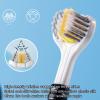 3 Head Toothbrush | Sensory Bristle Travel Toothbrush | Soft Bristles Toothbrush, Three Bristle Travel Toothbrush, Toothbrush with Angled Bristles for Gum Travel view 4