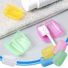 5 Pcs Portable toothbrush Head Covers, toothbrush Case,toothbrush Covers,tooth Brush Cover Head,toothbrush Protective Box,toothbrush Caps Sutiable for Home Travel Outdoor Camping Hiking Business Trip view 3