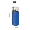 Konica Nose Hair Trimmer,Portable Nose Hair Trimmer for Men,2 in 1 Nasal Hair Cutter,IPX7 Waterproof, Rechargeable, Travel Size, USB-C Charging Nose Trimmer for Men and Women, (Blue) view 4