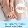 Pozpo Tech Hammer Toe Straightener Corrector Wrap for Women & Men, Hammer Toe Splint Support - 4 in package view 2