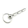 Multi-Bead Urethral Masturbation Massage Stick with Pull Ring Urethral Catheter Male Metal Hollow Urethral Plug Urethral Toy view 1