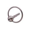 Multi-Bead Urethral Masturbation Massage Stick with Pull Ring Urethral Catheter Male Metal Hollow Urethral Plug Urethral Toy view 2