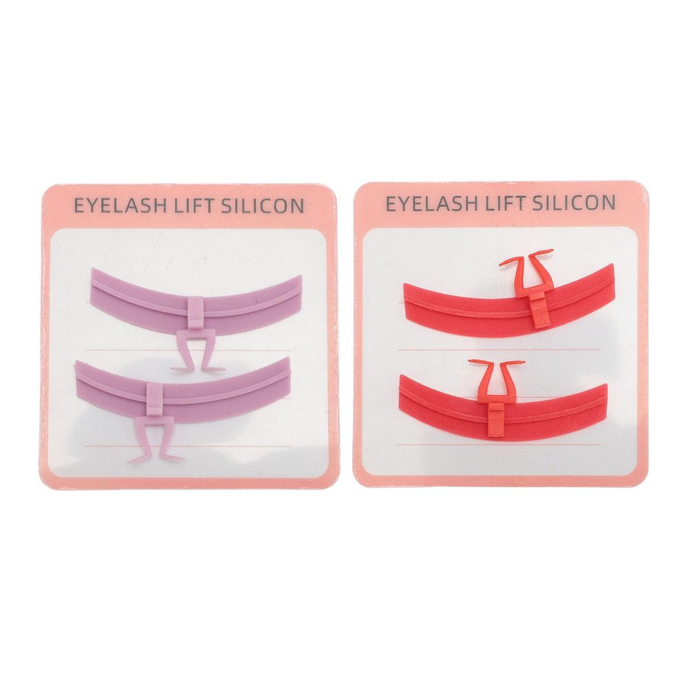 2 Set Eyelash Extension Separator Tool Silicone Washable Reusable Lash Extension Separator for Beauty Salon