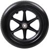12 Inch Manual Wheelchair Rear Wheel Accessories Solid Tire Small Wheel Light Wear-Resistant and Durable(Black) view 1