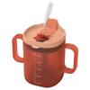 Adult Sippy Cup 260ml Spill Proof Cups Elderly No Spill Cups with Handles Feeding Cup with Lid and Straw Hospital Cup for Adults Elderly Maternity Drink Water Porridge Soup view 1