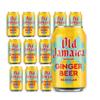 Old-Jamica Ginger Beer Soft Drinks 330 ml Made with Authentic and Natural Root Ginger Original and Best Refreshing and Crisp Tasty Classic (Pack of 12) view 1