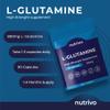 L-Glutamine 800mg Capsules | 90 Capsules Per Pouch | L-Glutamine Nutritional Supplements | Supports Muscle and Gut Health | Good Alternative to Powder and Tablets | Vegan & UK Made view 3