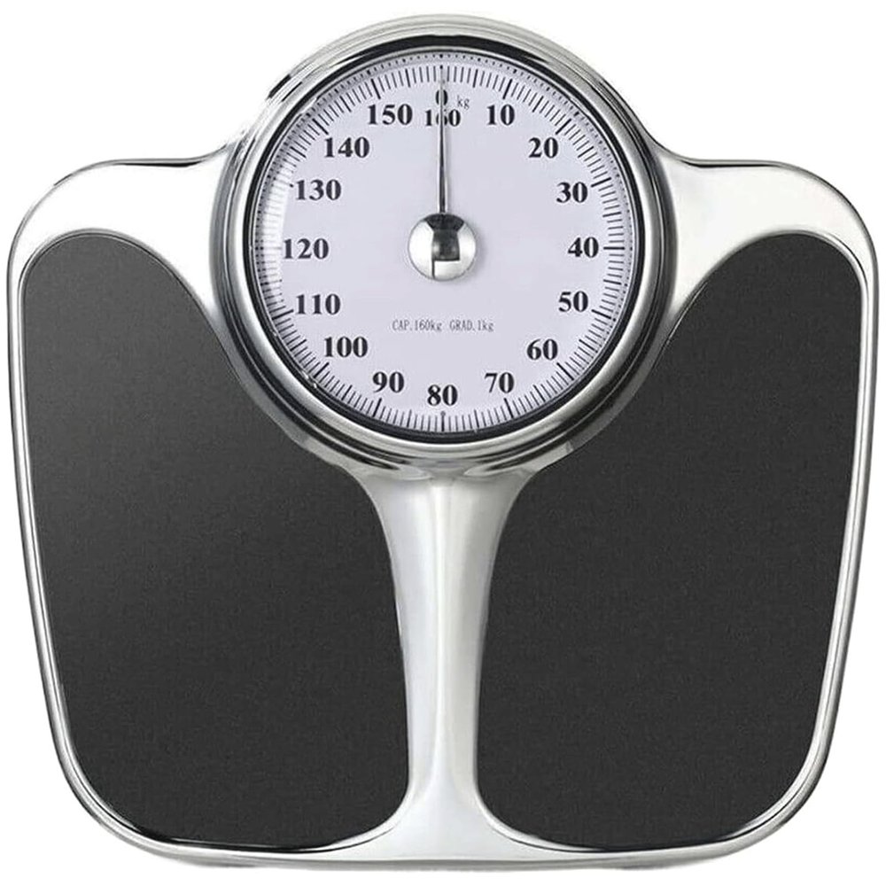 High Accuracy Mechanical Personal Scale Mechanical Weighing Machine with Anti-slip Base Weighing Scale with Zeroing Adjustment Button Multi-purpose