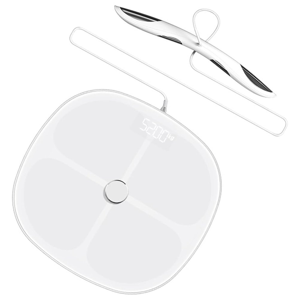 High Accuracy USB Charging Bathroom Scale Precision Household Body Fat Scale Gym Weight Scale Gym Body Measurer Electronic Scale Multi-purpose