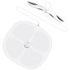 High Accuracy USB Charging Bathroom Scale Precision Household Body Fat Scale Gym Weight Scale Gym Body Measurer Electronic Scale Multi-purpose view 1