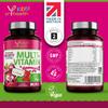 Kids Multivitamin and Mineral Gummies - 60 Vegan Berry Flavour Chewable Gummies, Kids Vitamin for 4-12 Years - 2 Months Supply - Made in The UK by YrHealth view 3