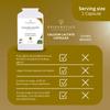 Calcium Lactate | Calcium 60mg Pure Capsule | Bone & Skeletal Health | 180 Vegan Capsules UK Made | 1 Capsule Daily (6 Month Supply), Natural Ingredients view 4