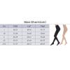 Compression Stockings, Tights, Waist High Compression Stockings, 23-32 mmHg, Compression Tights with Closed Tip for Varicose Veins, Post-Operative Recovery, black, XL view 3
