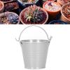 10PCS Small Metal Buckets Tin Bucket Containers Decorative Buckets with Handle Flower Pot for Party Wedding Decorations Easter 4 * 5.5 * 6in (4 * 5.5 * 6 inch) view 4