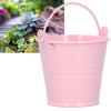 10PCS Small Metal Buckets Tin Bucket Containers Decorative Buckets with Handle Flower Pot for Party Wedding Decorations Easter 4 * 5.5 * 6in (4 * 5.5 * 6 inch) view 1