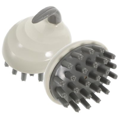 KOMBIUDA Detachable Hair Washing Comb 2pcs Scalp Massager Brush for Baby Shampoo Shower Use Wet Dry Hair Wash Tool Portable Head Massage for Children Random Color Random Style