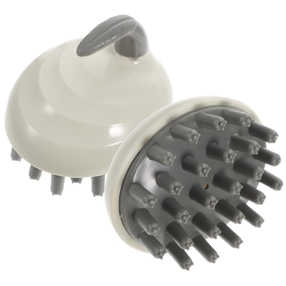 KOMBIUDA Detachable Hair Washing Comb 2pcs Scalp Massager Brush for Baby Shampoo Shower Use Wet Dry Hair Wash Tool Portable Head Massage for Children Random Color Random Style