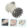 KOMBIUDA Detachable Hair Washing Comb 2pcs Scalp Massager Brush for Baby Shampoo Shower Use Wet Dry Hair Wash Tool Portable Head Massage for Children Random Color Random Style view 2