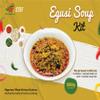 Egusi | Egusi Soup Kit | Soup Mix with Ground Melon Seeds, Dried Vegetables, Chilli, African Spices | Meal for 5 | Nigerian/West African Cuisine, 300g view 1