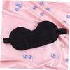 FRCOLOR 2pcs Blackout Blindfold Eye Mask Silk Sleeping Eyeshade for Snoring Nighttime Sleep Mask Nose Bridge for Women Men view 4