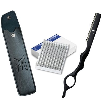 XE Hair Styling Barber Thinning Razor Stainless Steel Thinning Comb, Ideal Feather Styling razor, Hair Texturizing and Layering Razor for Salon and Home Use