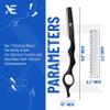 XE Hair Styling Barber Thinning Razor  Stainless Steel Thinning Comb, Ideal Feather Styling razor, Hair Texturizing and Layering Razor for Salon and Home Use view 2