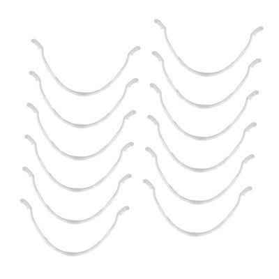 Gatuida 12pcs Mouth and Nose Bracket Strip Face Support Strap Face Strip for Reusable for Clip and Extender Strap Use