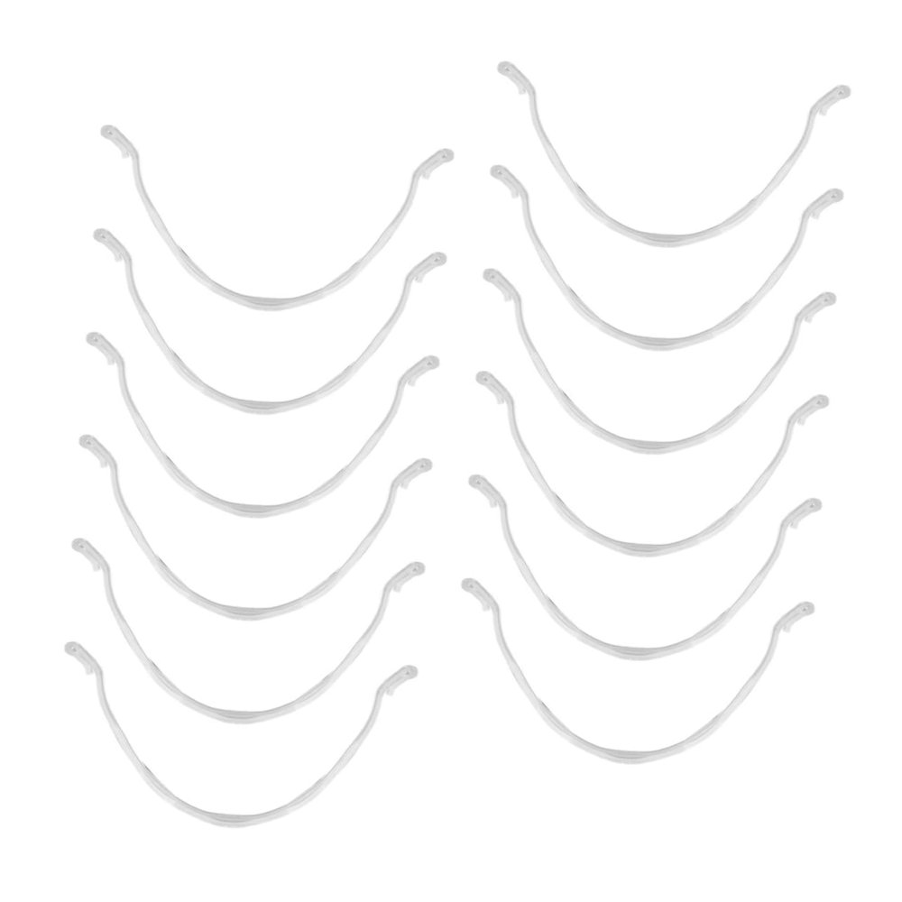Gatuida 12pcs Mouth and Nose Bracket Strip Face Support Strap Face Strip for Reusable for Clip and Extender Strap Use