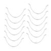 Gatuida 12pcs Mouth and Nose Bracket Strip Face Support Strap Face Strip for Reusable for Clip and Extender Strap Use view 1