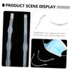 Gatuida 12pcs Mouth and Nose Bracket Strip Face Support Strap Face Strip for Reusable for Clip and Extender Strap Use view 3