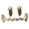 minkissy Removable Hip Hop Teeth Grills Punk Fake Teeth Gold Fangs for Halloween Costume Parties view 1