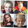 minkissy Removable Hip Hop Teeth Grills Punk Fake Teeth Gold Fangs for Halloween Costume Parties view 2