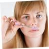 Gogogmee 4pcs Portable Facial Hair Remover Eyebrow Epilator Spring Stick Hair Extraction Tool No Batteries Required Random Color view 3
