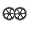 16-inch Manual Wheelchair Rear Wheel Accessories Solid Tire with Bearing Stable and Durable(Gray) view 1